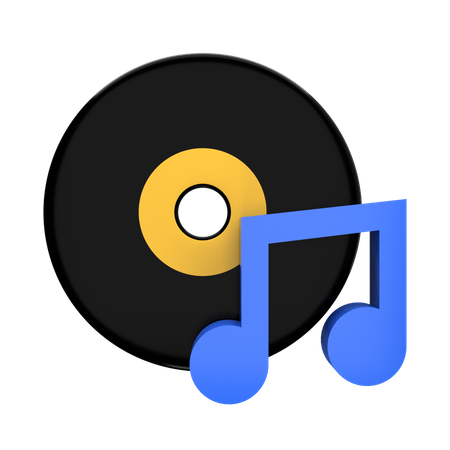 Lecteur de musique  3D Icon