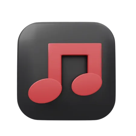 Lecteur de musique  3D Icon