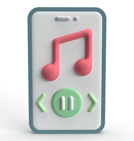 Lecteur de musique  3D Icon