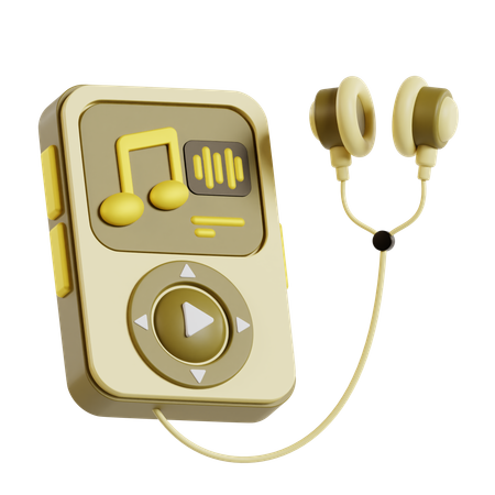 Lecteur mp3  3D Icon