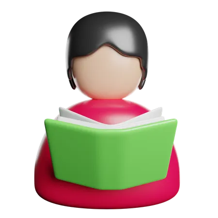 Lectura  3D Icon