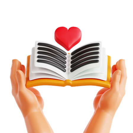 Lecture de livres  3D Icon
