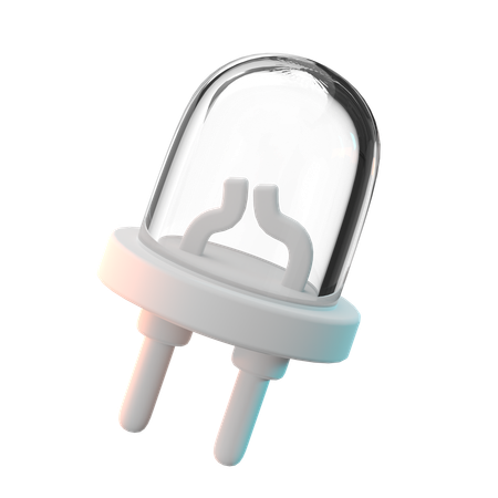 LED Diode  3D Icon