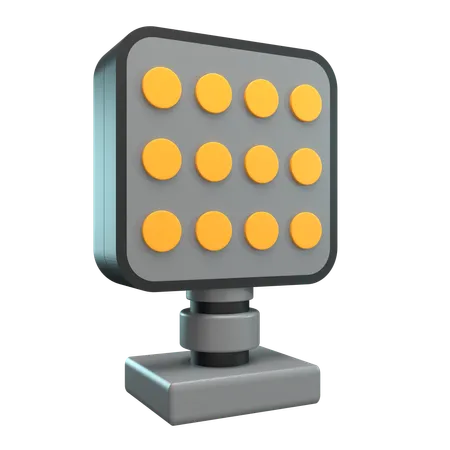Led Light  3D Icon