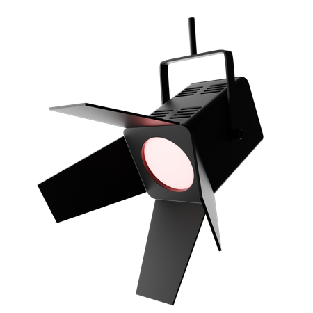 LED-Scheinwerfer  3D Icon