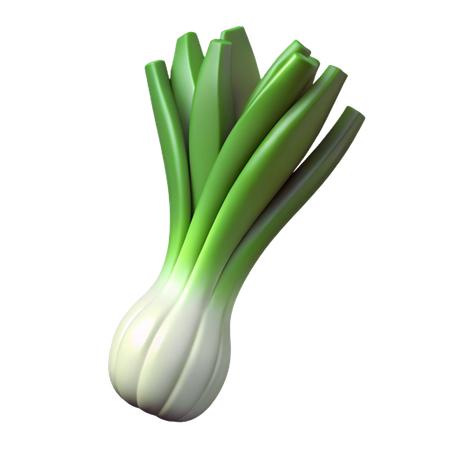 Leek  3D Icon