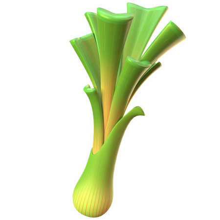 Leek  3D Icon