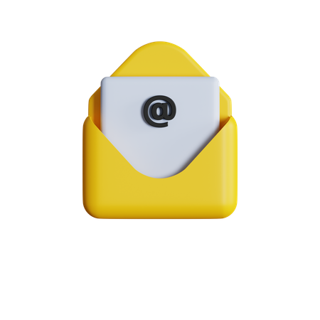 Leer el correo  3D Icon