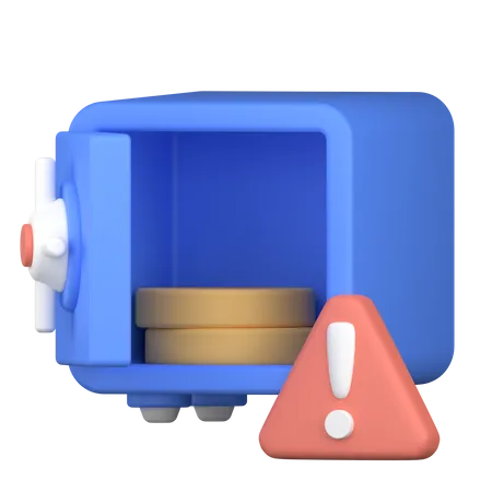 Leere Ersparnisse  3D Icon