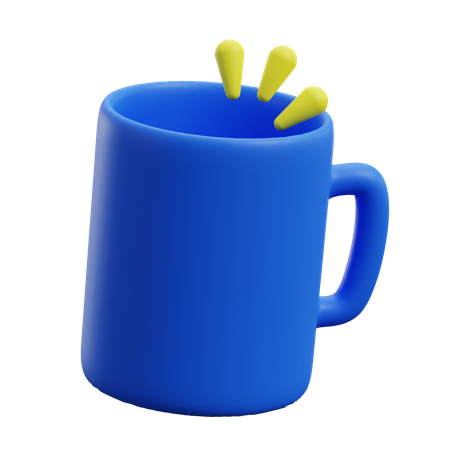 Leere Tasse  3D Icon