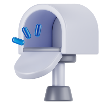 Briefkasten leeren  3D Icon