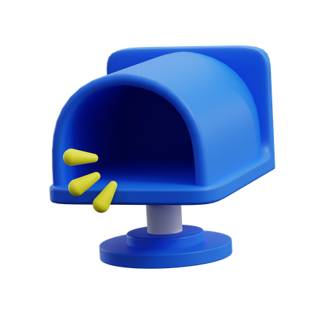 Briefkasten leeren  3D Icon