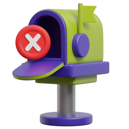 Briefkasten leeren  3D Icon