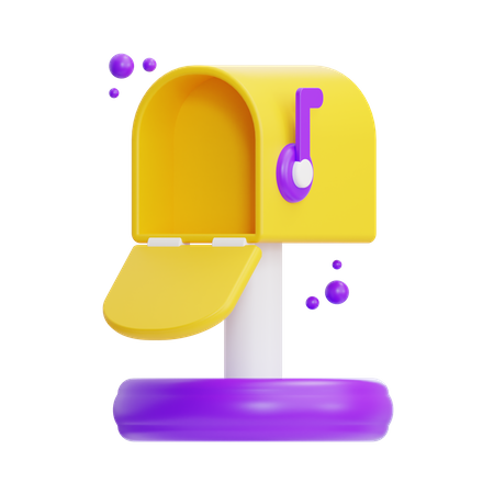 Leerer Briefkasten  3D Icon