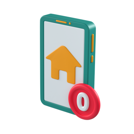 Leerer Home-Bildschirm  3D Icon