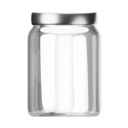 Leeres Glas  3D Icon