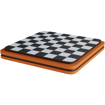 Leeres Schachbrett  3D Icon