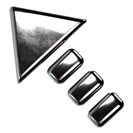 左矢印  3D Icon