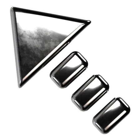 左矢印  3D Icon