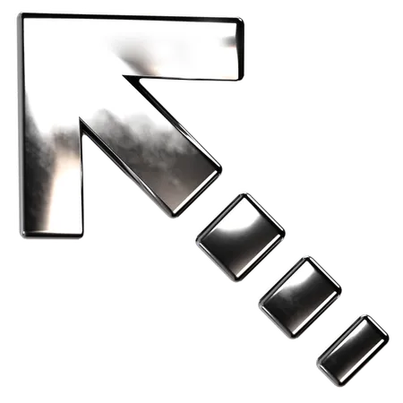 Left Arrow  3D Icon