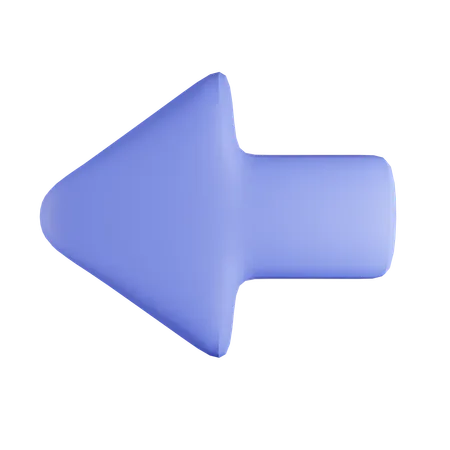 Left Arrow  3D Icon