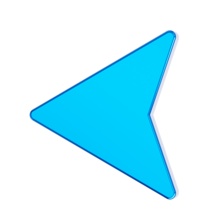 Left Arrow  3D Icon