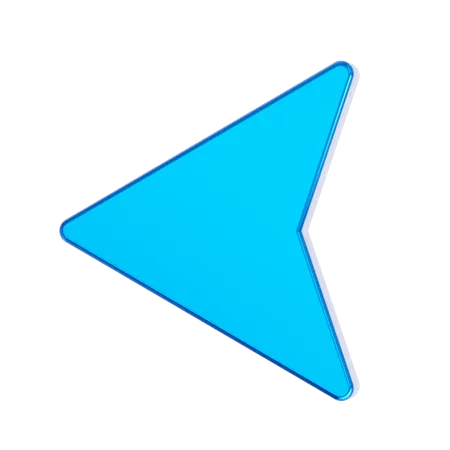 Left Arrow  3D Icon