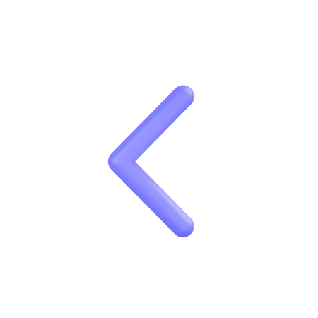 Left-arrow  3D Icon