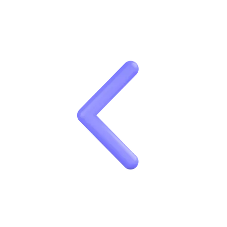 Left-arrow  3D Icon