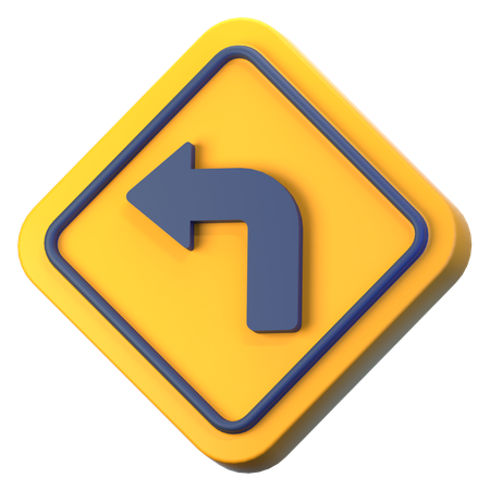 Left Arrow  3D Icon