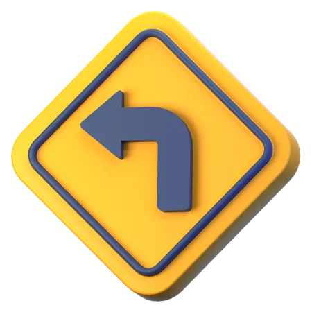 Left Arrow  3D Icon