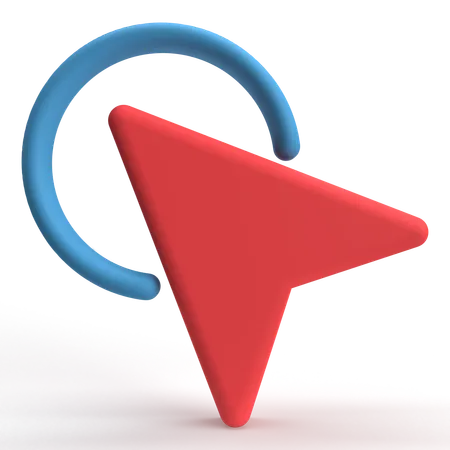 Left Click  3D Icon