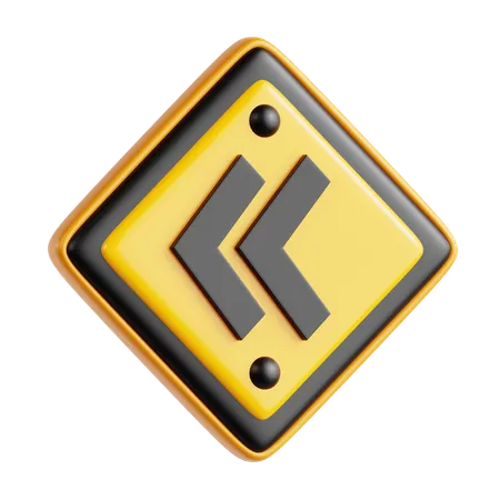 Left Direction  3D Icon