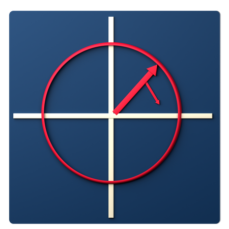 Left Hand Circular Polarization  3D Icon