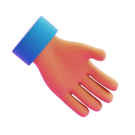 Left Handed  3D Icon