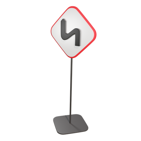 Left Reverse Bend  3D Icon