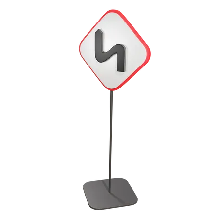 Left Reverse Bend  3D Icon