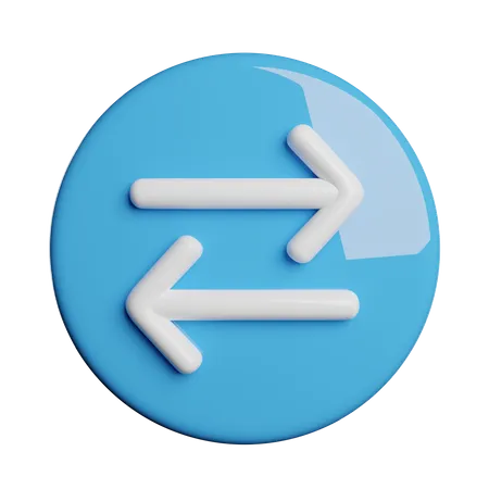 Left Right  3D Icon