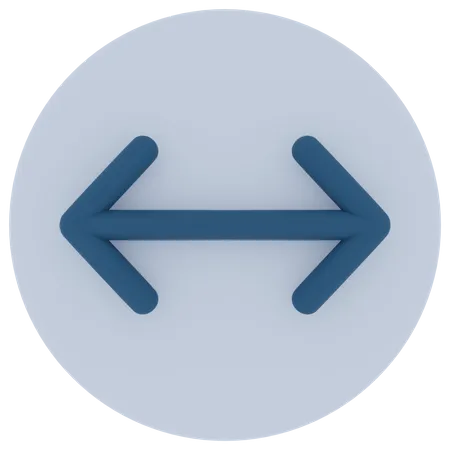 Left Right Arrow  3D Icon