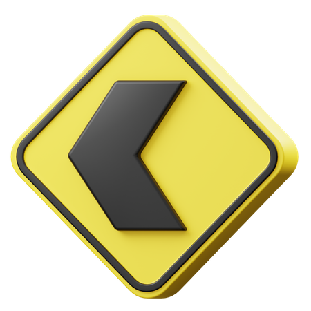 Left Sign  3D Icon