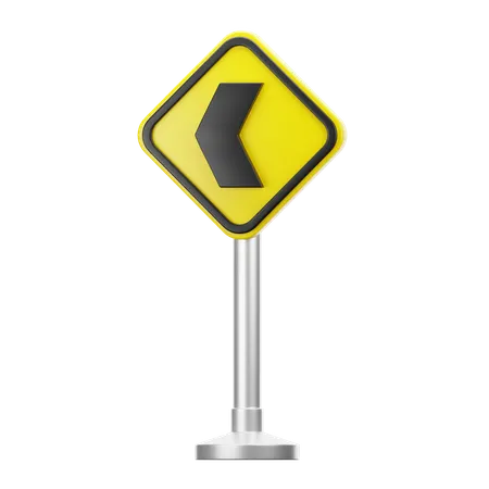 Left sign  3D Icon