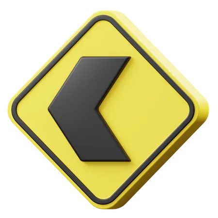 Left Sign  3D Icon