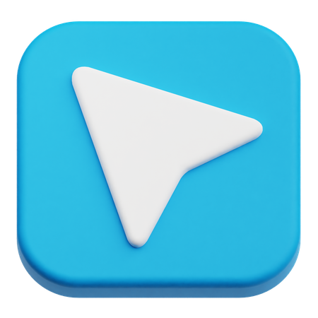 Left Top Arrow  3D Icon