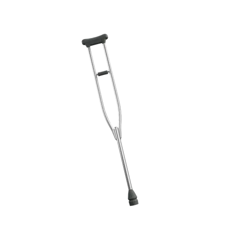 Leg Crutches  3D Illustration