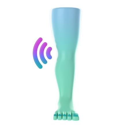 Leg Damage  3D Icon