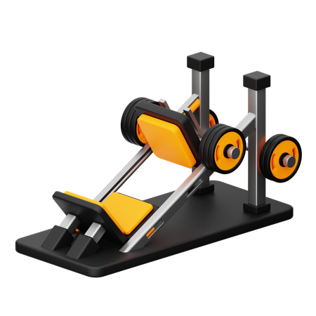 Leg press  3D Icon