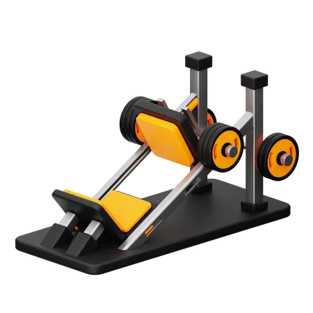 Leg press  3D Icon