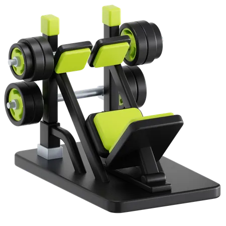 Leg press machine  3D Icon