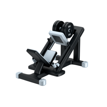 Leg press machine  3D Icon