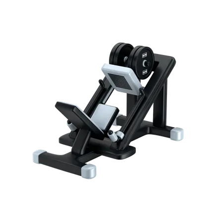 Leg press machine  3D Icon